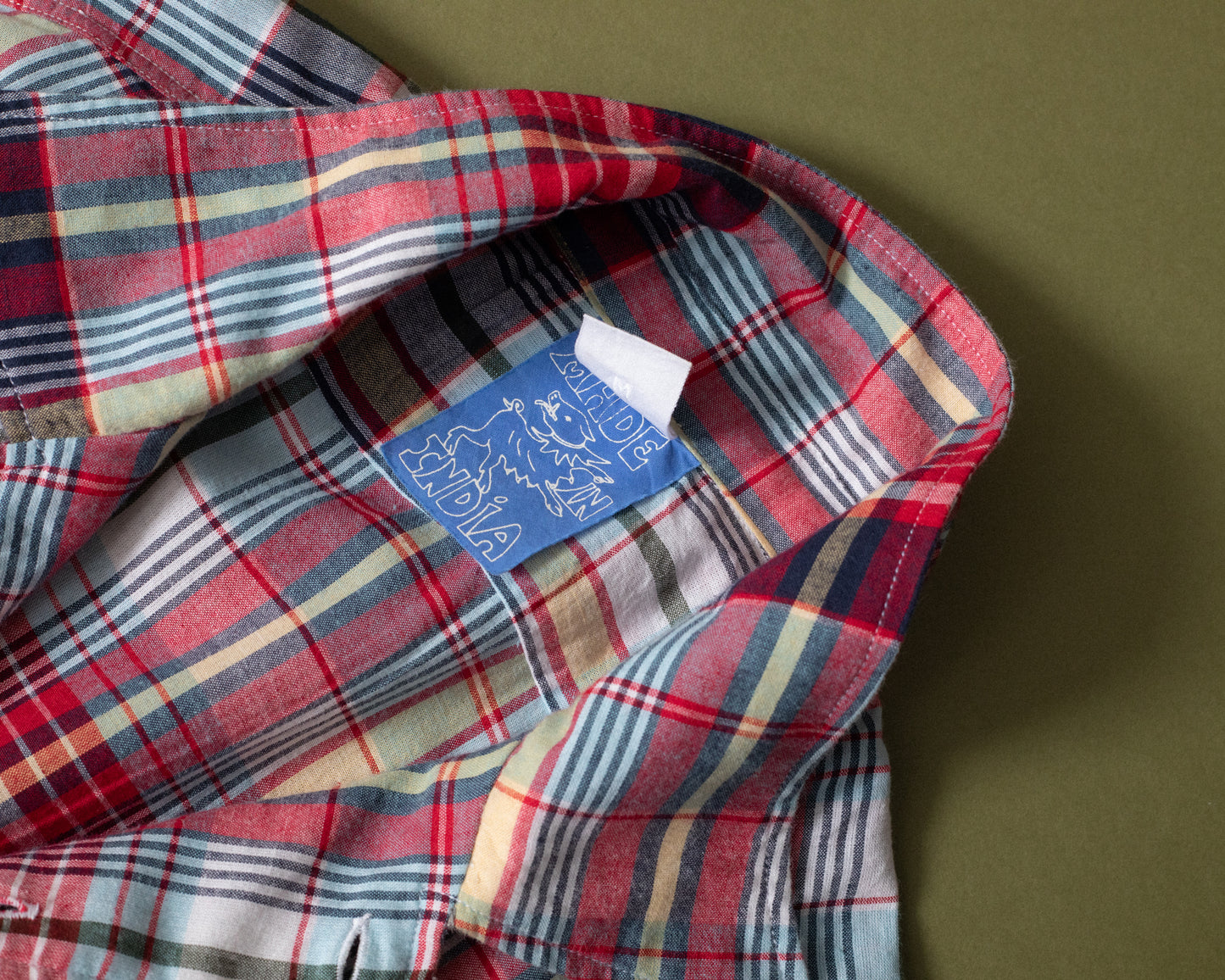 NU-00066-MD3 - Madras Throwdown Shirt