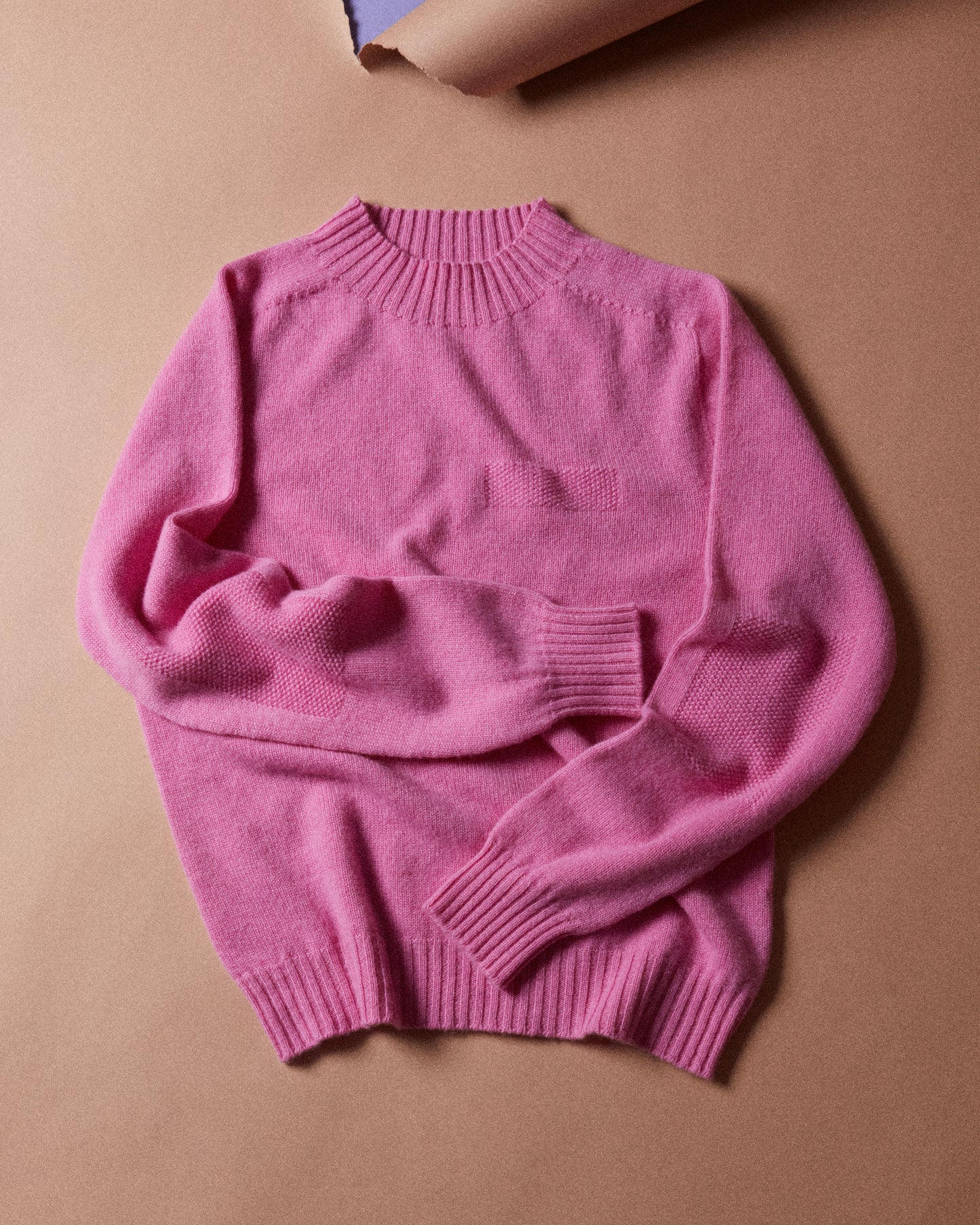 KN-00001-WS99 - Shadow Patch Mock Neck