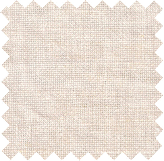 AH0 - Washed Ecru Sack Weave Linen