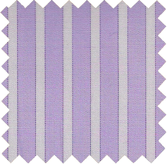 D42S - Lavender + White Stripe