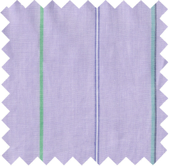 L78S - Purple Draftsman's Stripe Parachute Voile