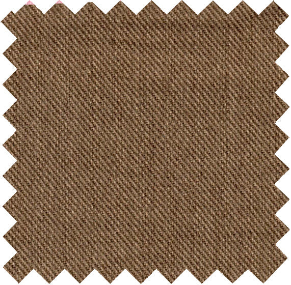 CW25 - Burnt Caramel Wool/Cotton Fine Twill