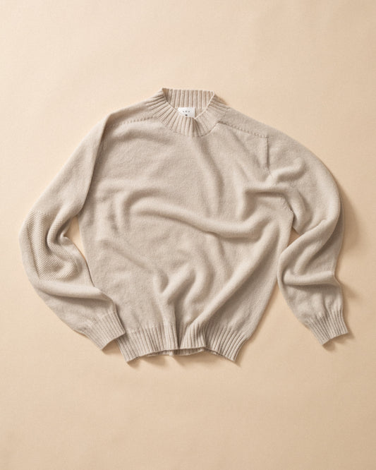 KN-00001-WS0 - Shadow Patch Mock Neck