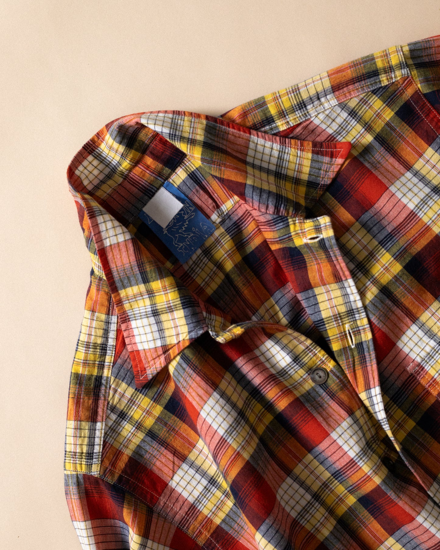 NU-00066-MD9 - Madras Throwdown Shirt