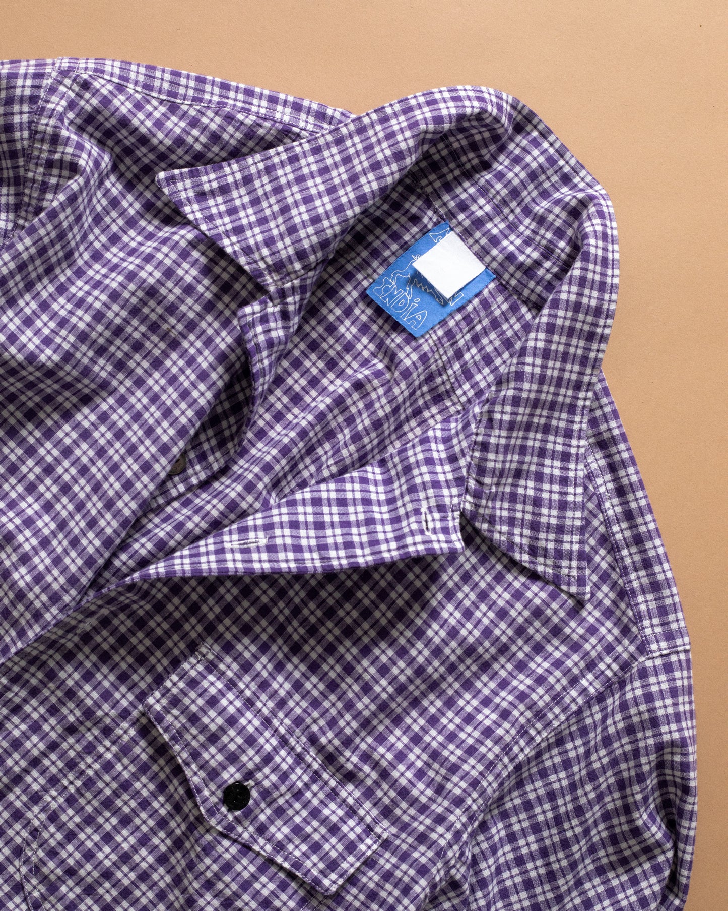 NU-00066-MD12 - Madras Throwdown Shirt