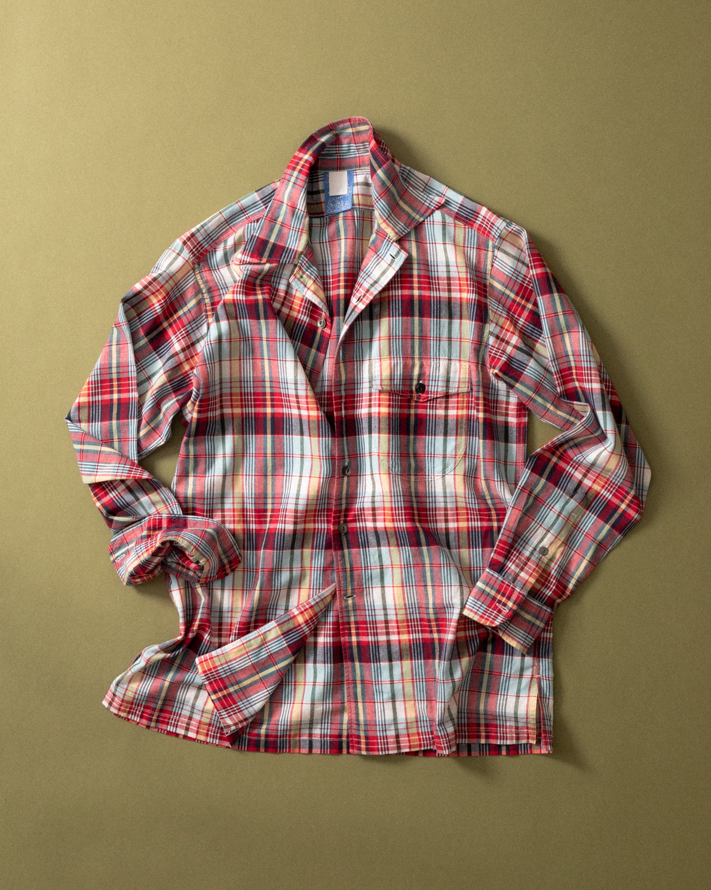 NU-00066-MD3 - Madras Throwdown Shirt