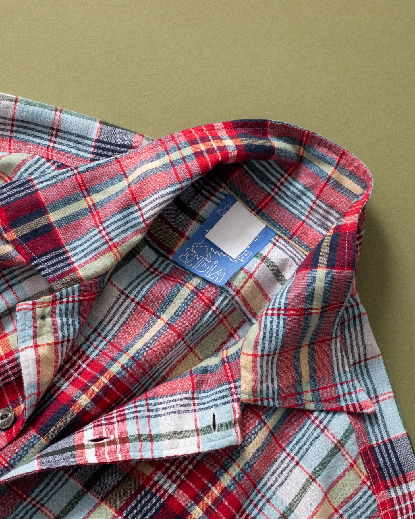 NU-00066-MD3 - Madras Throwdown Shirt