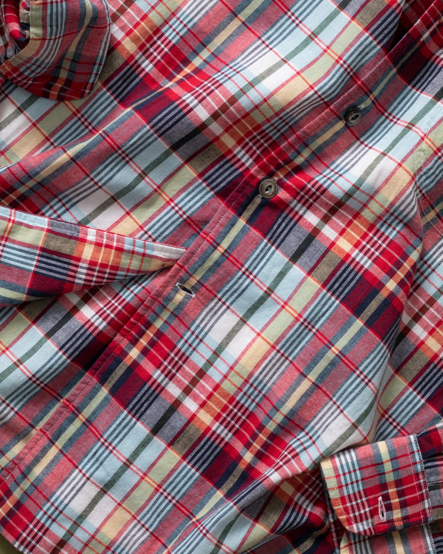 NU-00066-MD3 - Madras Throwdown Shirt