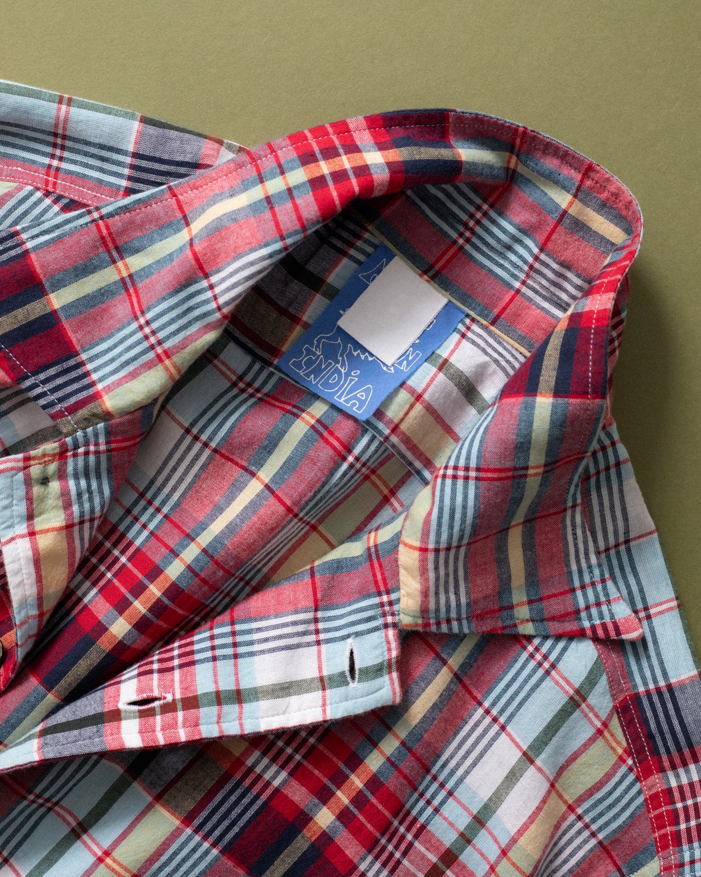 NU-00066-MD3 - Madras Throwdown Shirt