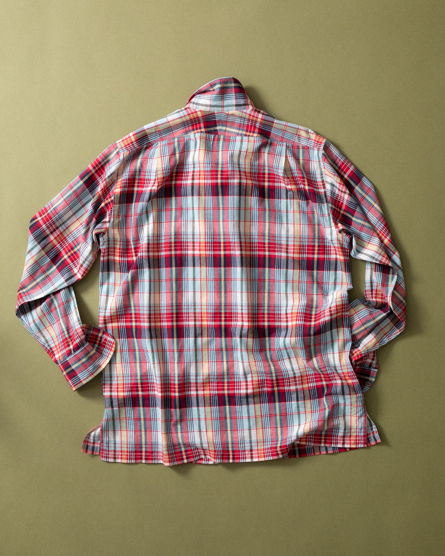 NU-00066-MD3 - Madras Throwdown Shirt