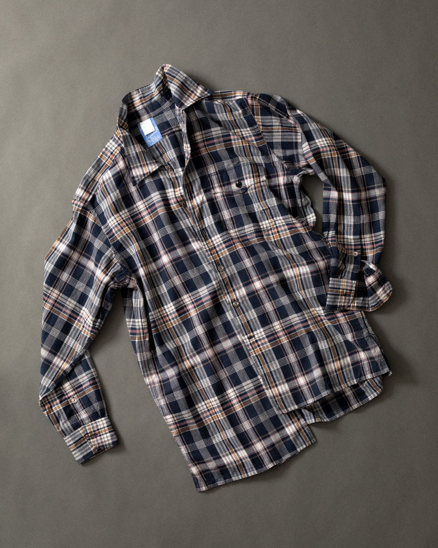 NU-00066-MD4 - Madras Throwdown Shirt