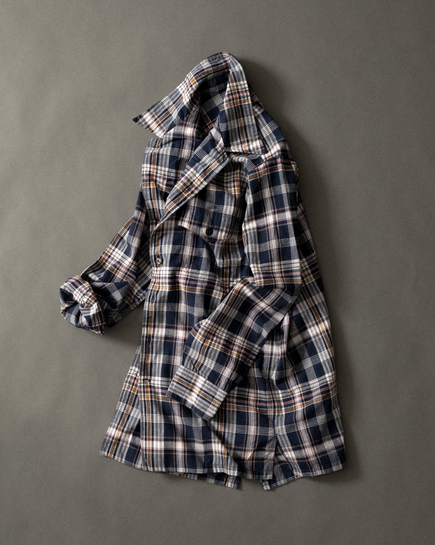 NU-00066-MD4 - Madras Throwdown Shirt