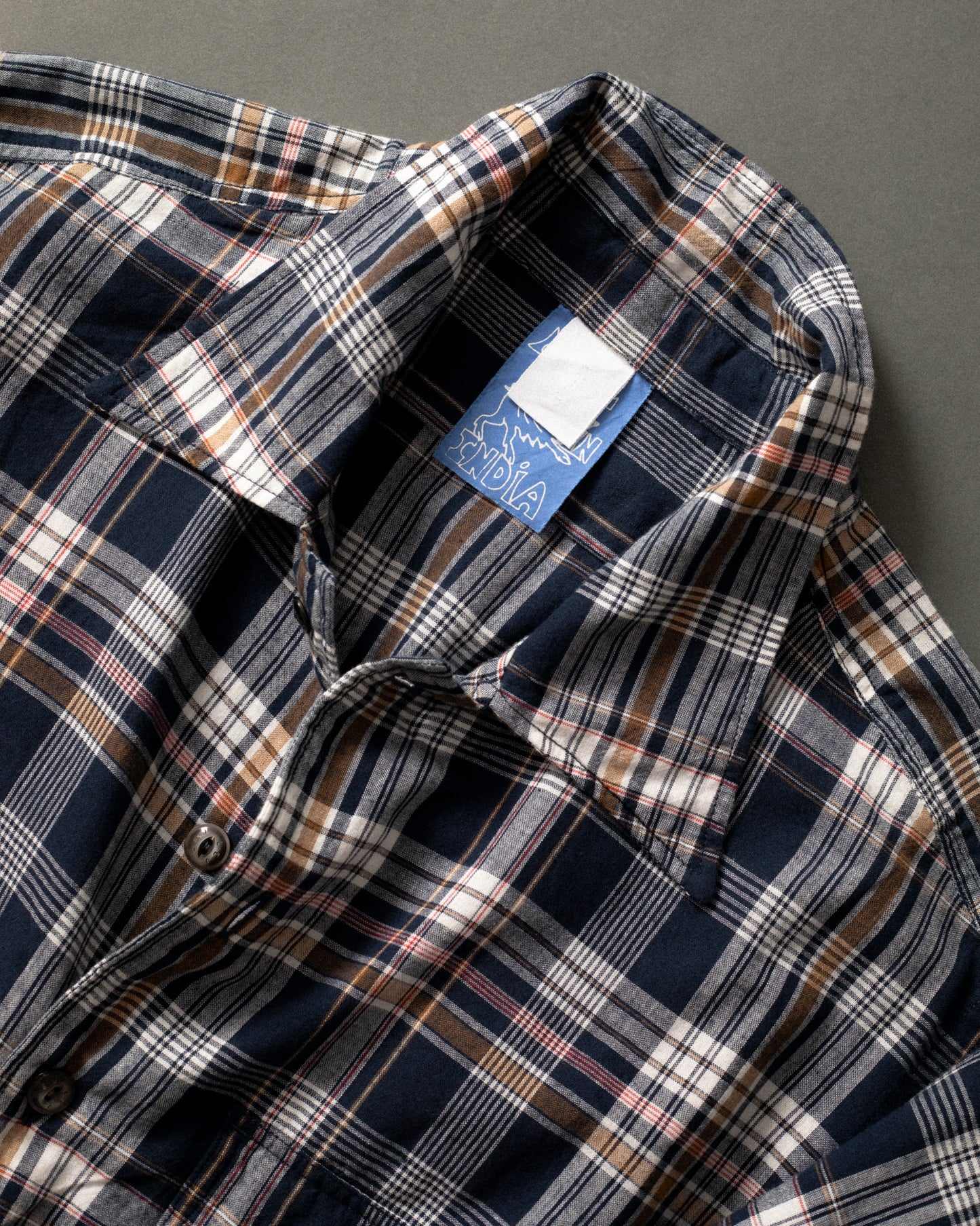 NU-00066-MD4 - Madras Throwdown Shirt