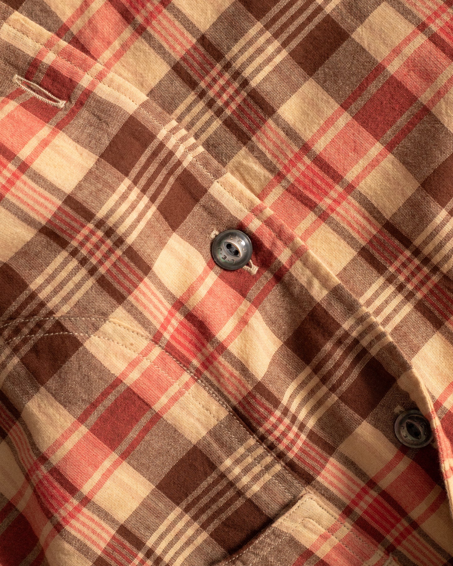 NU-00066-MD5 - Madras Throwdown Shirt