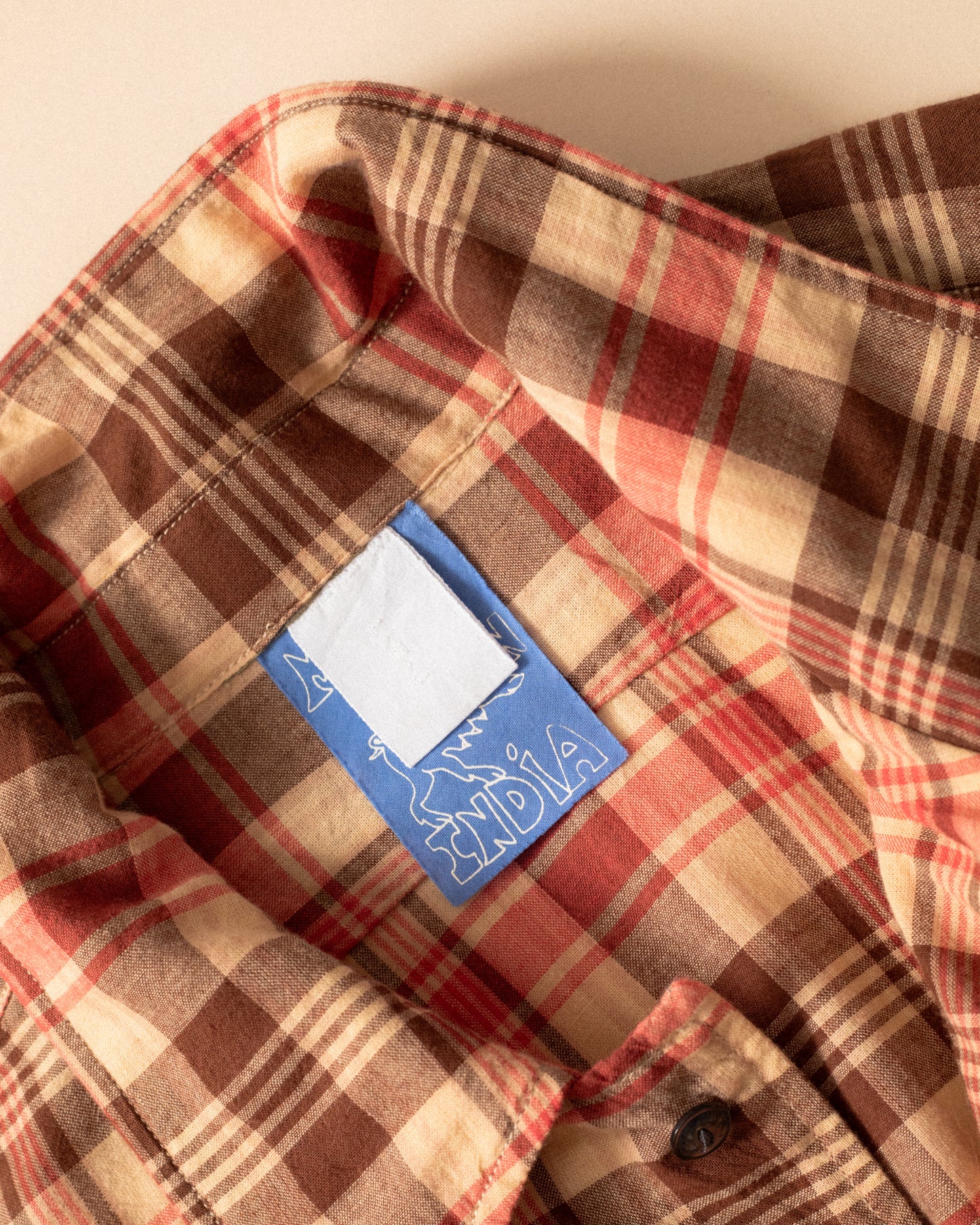 NU-00066-MD5 - Madras Throwdown Shirt