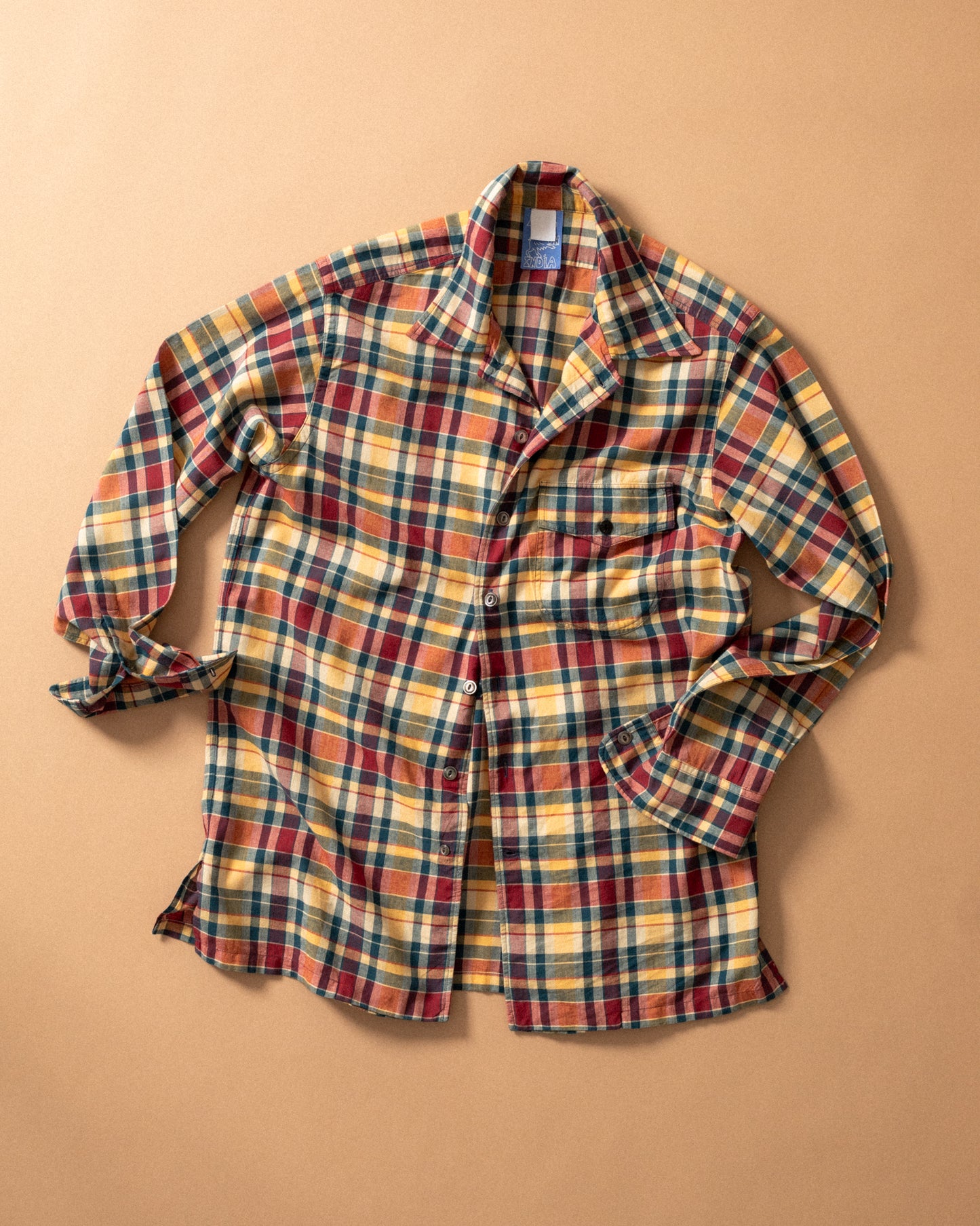 NU-00066-MD1 - Madras Throwdown Shirt