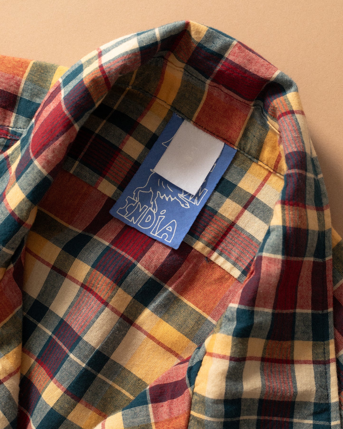 NU-00066-MD1 - Madras Throwdown Shirt