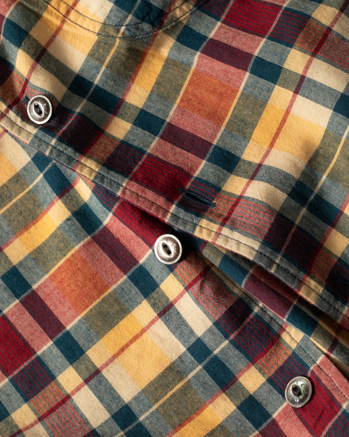 NU-00066-MD1 - Madras Throwdown Shirt