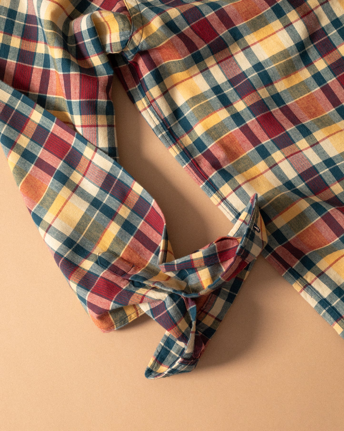 NU-00066-MD1 - Madras Throwdown Shirt