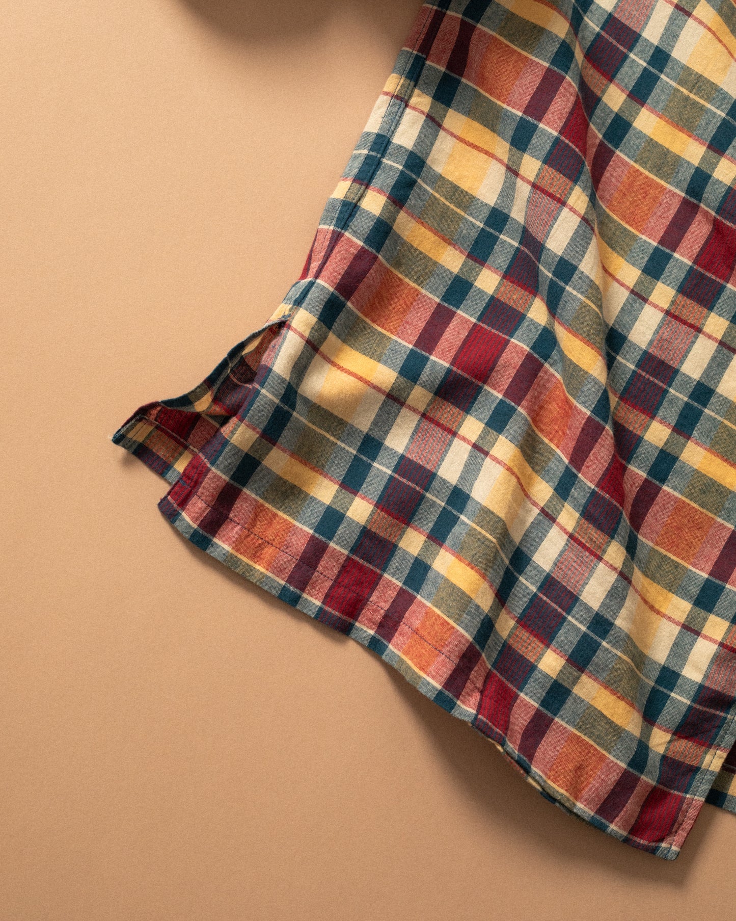 NU-00066-MD1 - Madras Throwdown Shirt