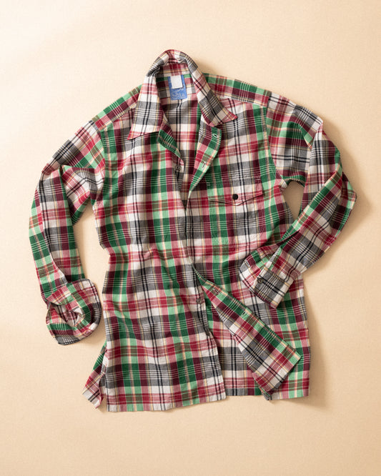 NU-00066-MD2 - Madras Throwdown Shirt