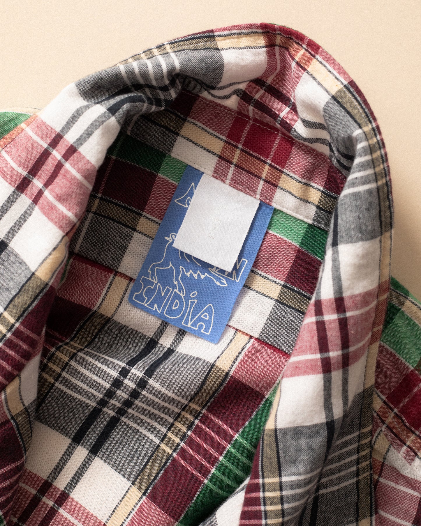 NU-00066-MD2 - Madras Throwdown Shirt