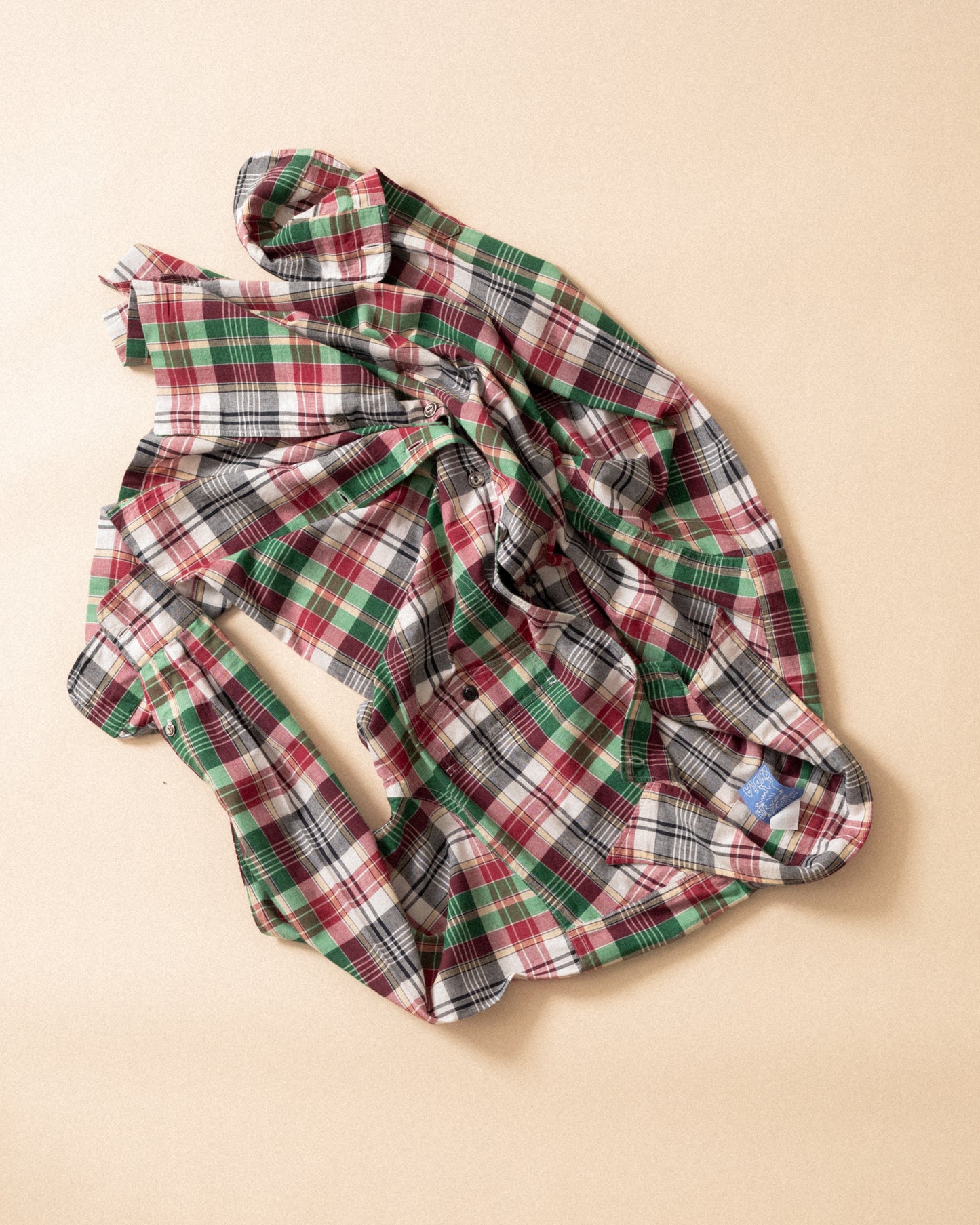 NU-00066-MD2 - Madras Throwdown Shirt